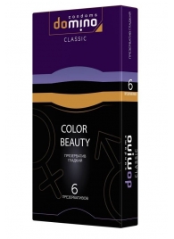 Разноцветные презервативы DOMINO Colour Beauty - 6 шт. - Domino - купить с доставкой в Орле