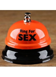 Настольный звонок RING FOR SEX - Сима-Ленд - купить с доставкой в Орле