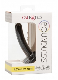 Черный анальный стимулятор Boundless 4.5” Slim Probe - 11,5 см. - California Exotic Novelties - купить с доставкой в Орле