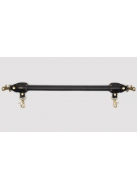 Черная распорка для ног Bound to You Faux Leather Spreader Bar - 50,8 см. - Fifty Shades of Grey - купить с доставкой в Орле