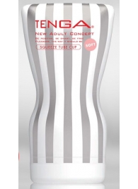 Мастурбатор TENGA Squeeze Tube Cup Soft - Tenga - в Орле купить с доставкой