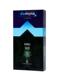 Презервативы увеличенного размера DOMINO Classic King size - 6 шт. - Domino - купить с доставкой в Орле