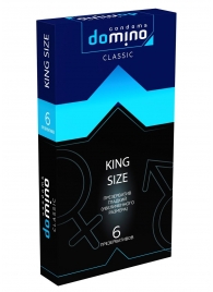 Презервативы увеличенного размера DOMINO Classic King size - 6 шт. - Domino - купить с доставкой в Орле