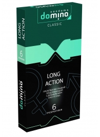 Презервативы с пролонгирующим эффектом DOMINO Classic Long action - 6 шт. - Domino - купить с доставкой в Орле