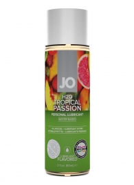 Лубрикант на водной основе с ароматом тропических фруктов JO Flavored Tropical Passion - 60 мл. - System JO - купить с доставкой в Орле