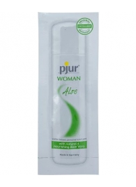 Лубрикант на водной основе pjur WOMAN Aloe - 2 мл. - Pjur - купить с доставкой в Орле