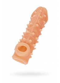 Телесная закрытая насадка с пупырышками Cock Sleeve Size S - 13,8 см. - KOKOS - в Орле купить с доставкой Телесная закрытая насадка с пупырышками Cock Sleeve Size S - 13,8 см. - KOKOS - в Орле купить с доставкой