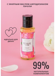 Массажное масло Pleasure Lab Delicate с ароматом пиона и пачули - 50 мл. - Pleasure Lab - купить с доставкой в Орле