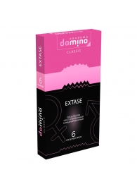 Презервативы с точками и рёбрышками DOMINO Classic Extase - 6 шт. - Domino - купить с доставкой в Орле