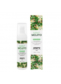 Разогревающее массажное масло с ароматом мохито Gourmet Mint Mojito - 50 мл. - Exsens - купить с доставкой в Орле