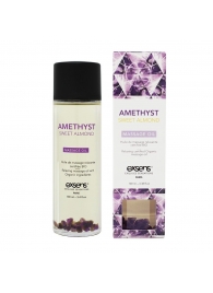 Органическое массажное масло AMETHYST SWEET ALMOND - 100 мл. - Exsens - купить с доставкой в Орле