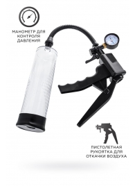 Прозрачная механическая помпа для пениса Viggo - Sexus - в Орле купить с доставкой