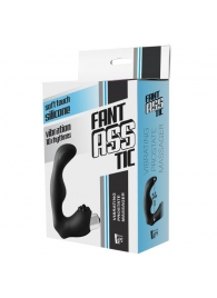 Черный вибромассажер простаты FantASStic Vibrating Prostate Massager - 11,3 см. - Dream Toys - в Орле купить с доставкой