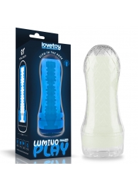 Светящийся в темноте мастурбатор Lumino Play Masturbator Ribbed - Lovetoy - в Орле купить с доставкой