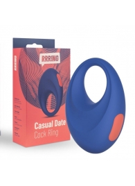 Синее эрекционное кольцо RRRING Casual Date Cock Ring - FeelzToys - в Орле купить с доставкой