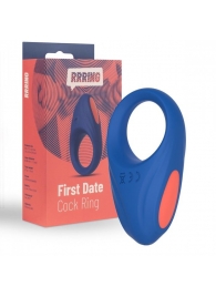 Синее эрекционное кольцо RRRING First Date Cock Ring - FeelzToys - в Орле купить с доставкой