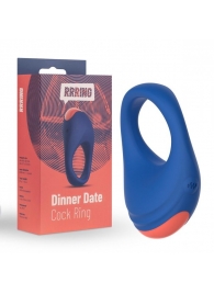 Синее эрекционное кольцо RRRING Dinner Date Cock Ring - FeelzToys - в Орле купить с доставкой