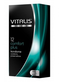 Контурные презервативы VITALIS PREMIUM comfort plus - 12 шт. - Vitalis - купить с доставкой в Орле