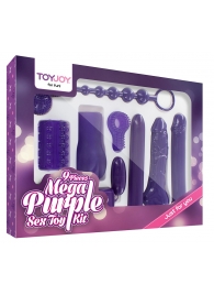 Эротический набор Toy Joy Mega Purple - Toy Joy - купить с доставкой в Орле