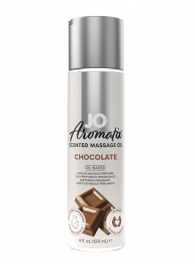 Массажное масло JO Aromatix Massage Oil Chocolate с ароматом шоколада - 120 мл. - System JO - купить с доставкой в Орле