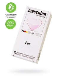 Супертонкие презервативы Masculan Pur - 10 шт. - Masculan - купить с доставкой в Орле