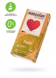 Экологически чистые презервативы Masculan Organic - 10 шт. - Masculan - купить с доставкой в Орле