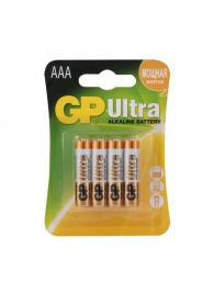 Батарейки алкалиновые GP Ultra Alkaline 24А AАA/LR03 - 4 шт. - Элементы питания - купить с доставкой в Орле