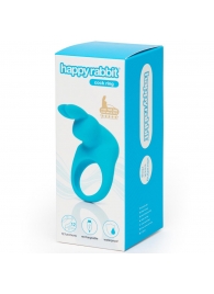 Голубое эрекционное виброкольцо Happy Rabbit Rechargeable Rabbit Cock Ring - Happy Rabbit - в Орле купить с доставкой