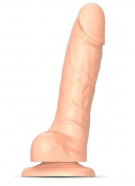 Телесный фаллоимитатор Strap-On-Me Sliding Skin Realistic Dildo size M - Strap-on-me