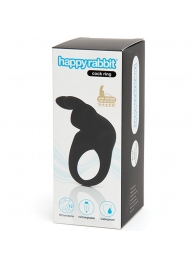 Черное эрекционное виброкольцо Happy Rabbit Rechargeable Rabbit Cock Ring - Happy Rabbit - в Орле купить с доставкой