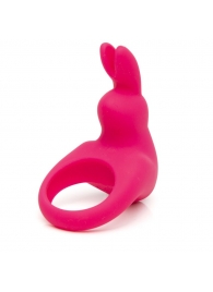 Розовое эрекционное виброкольцо Happy Rabbit Rechargeable Rabbit Cock Ring - Happy Rabbit - в Орле купить с доставкой