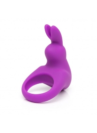 Фиолетовое эрекционное виброкольцо Happy Rabbit Rechargeable Rabbit Cock Ring - Happy Rabbit - в Орле купить с доставкой