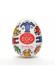 Мастурбатор-яйцо Keith Haring EGG DANCE - Tenga - в Орле купить с доставкой