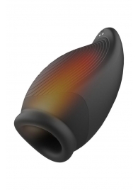 Мастурбатор с вибрацией и функцией нагрева Squeezable Stroker - Dream Toys - в Орле купить с доставкой