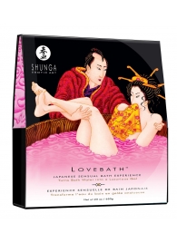 Соль для ванны Lovebath Dragon Fruit, превращающая воду в гель - 650 гр. - Shunga - купить с доставкой в Орле