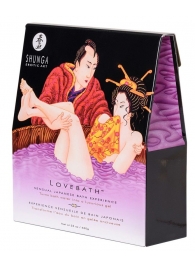 Соль для ванны Lovebath Sensual lotus, превращающая воду в гель - 650 гр. - Shunga - купить с доставкой в Орле