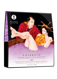 Соль для ванны Lovebath Sensual lotus, превращающая воду в гель - 650 гр. - Shunga - купить с доставкой в Орле