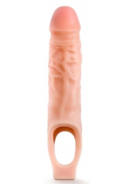 Телесная насадка на пенис 9 Inch Cock Sheath Extender - 22,2 см. - Blush Novelties - в Орле купить с доставкой