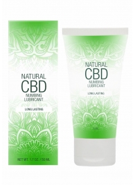 Лубрикант с пролонгирующим эффектом Natural CBD Numbing Lubricant - 50 мл. - Shots Media BV - купить с доставкой в Орле