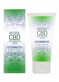 Крем для мастурбации для мужчин Natural CBD Masturbation Cream For Him - 50 мл. - Shots Media BV - купить с доставкой в Орле