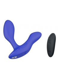Синий анальный вибратор We-Vibe Vector+ - We-vibe - в Орле купить с доставкой