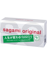 Ультратонкие презервативы Sagami Original 0.02 - 10 шт. - Sagami - купить с доставкой в Орле