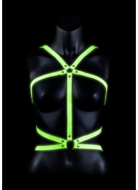 Портупея Body Harness с неоновым эффектом - размер L-XL - Shots Media BV - купить с доставкой в Орле