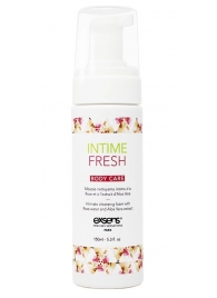 Органическая интимная очищающая пенка Intime Fresh - 150 мл. - Exsens - купить с доставкой в Орле Органическая интимная очищающая пенка Intime Fresh - 150 мл. - Exsens - купить с доставкой в Орле