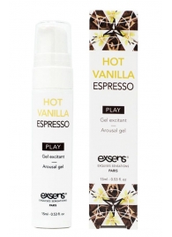 Возбуждающий гель Hot Vanilla Espresso Arousal Gel - 15 мл. - Exsens - купить с доставкой в Орле