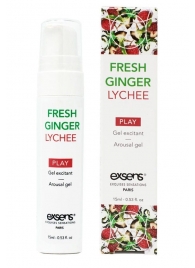 Возбуждающий гель Fresh Ginger Lychee Arousal Gel - 15 мл. - Exsens - купить с доставкой в Орле