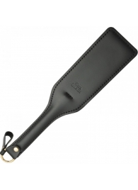 Черная кожаная шлепалка SitaBlack - 30 см. - Sitabella - купить с доставкой в Орле