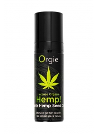Возбуждающий интимный гель для пар ORGIE Hemp Intense Orgasm - 15 мл. - ORGIE - купить с доставкой в Орле Возбуждающий интимный гель для пар ORGIE Hemp Intense Orgasm - 15 мл. - ORGIE - купить с доставкой в Орле