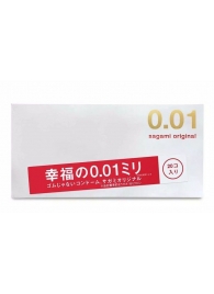 Ультратонкие презервативы Sagami Original 0.01 - 20 шт. - Sagami - купить с доставкой в Орле