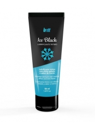 Лубрикант на водной основе Ice Black с ледяным эффектом - 50 мл. - INTT - купить с доставкой в Орле